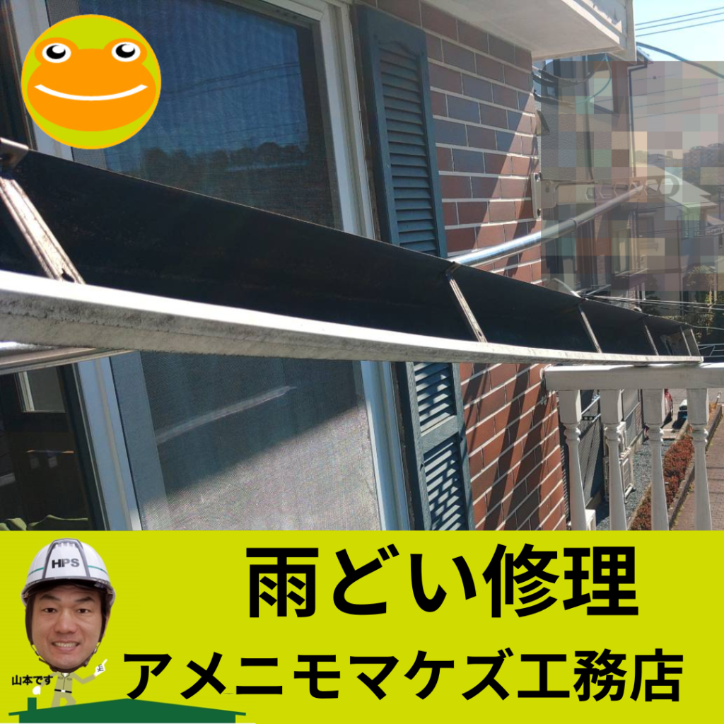 八王子市雨樋外れ